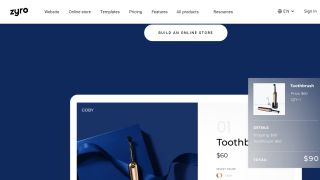Zyro ecommerce website builder